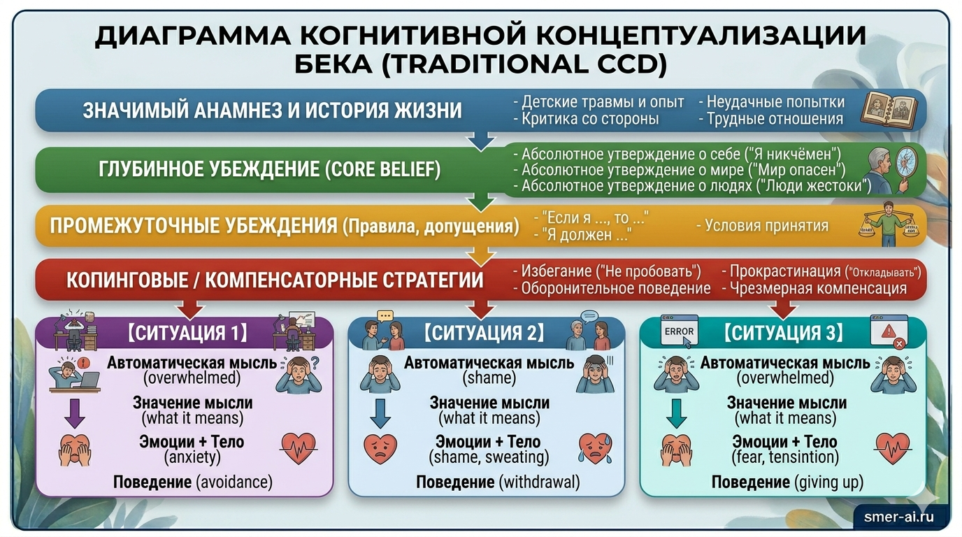 Анализ повторяющихся тем в дневнике мыслей — выявление глубинных убеждений через поиск паттернов